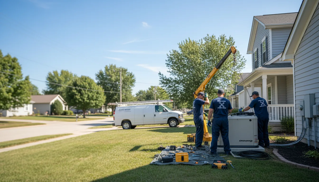 Generator Installation in Aldrich, MO near me